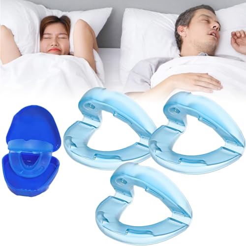 SleepSI Antirronquidos, Dispositivo Bucal Antirronquidos Reutilizable, Boquilla Cómoda Para Hombres Y Mujeres Uso Cómodo Y Enérgico (3)