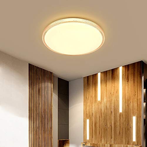 Éclairage intérieur moderne avec plafonnier LED encastré 36W à intensité variable 6000K - 2