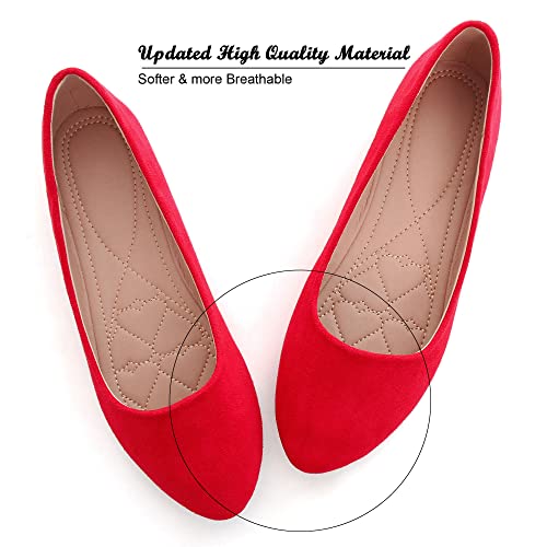 Image of SAILING LU Casual Shoes for Women Dressy Ballet Flats | Comfort Fit, Work Shoes,Casual for Women, Slip-Ons Loafers