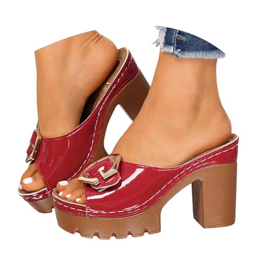 Ete chaussures de marche basket bleu compensées et mules ultra