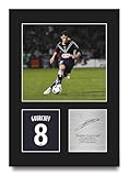 HWC Trading Yoann Gourcuff Bordeaux Cadeaux imprim�s photo autographe sign�e pour les fans de football et les supporters - A4 Portrait