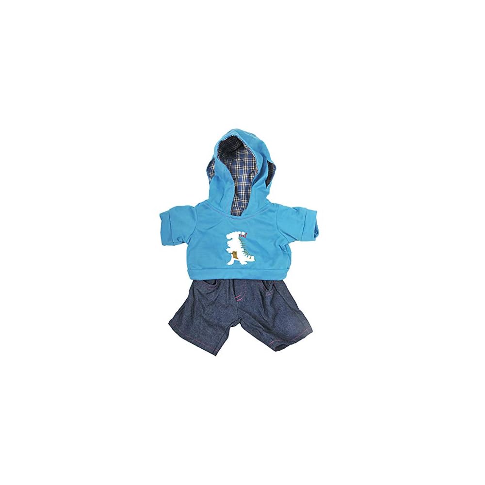 Dinosaur Hoodie Teddy Bear Clothes Outfit for 14 Kenya Ubuy