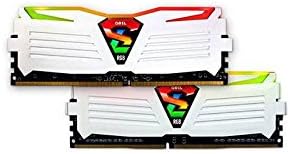GeIL Super LUCE RGB SYNC 16GB (2 x 8GB) 288-Pin DDR4 SDRAM DDR4 3000 (PC4 24000) Desktop Memory GLWS416GB3000C16ADC