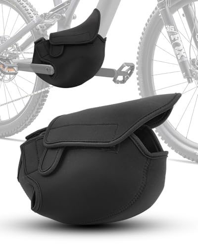 CEMOFE E Bike Motorschutzhülle Wasserdicht Abdeckung für Ebike Motor Ebike Motor Schutzhülle Neoprene Universell für E-Bikes mit Mittelmotor Schutz vor Regen Staub Schmutz und Kratzern 1 Stück
