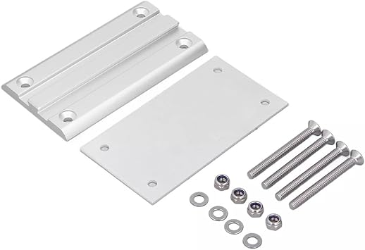 FUBESK Adjustable Swivel Table Leg Mounting Hardware for Caravan, Boat