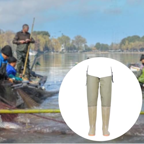 Wader impermeable y botas de lluvia para pesca al aire libre 3
