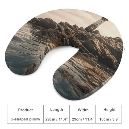 Almohada U Cervical Espuma Viscoelástica 30x25 cm miniatura 2