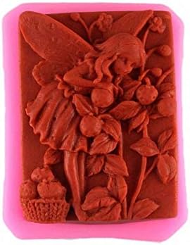 Miniatura 3 de Molde de silicona para elfos, elige el hada de la fruta, molde de jabón de silicona, moldes de velas angulares, moldes de jabón hechos a mano,