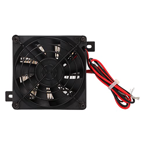 PTC-Keramik-Lufterhitzer,Isolationstyp Für Elektrische Räume Mit Konstanter Temperatur, Temperaturheizventilator, Heizelement Mit Ventilator 80 W, 12 V AC DC