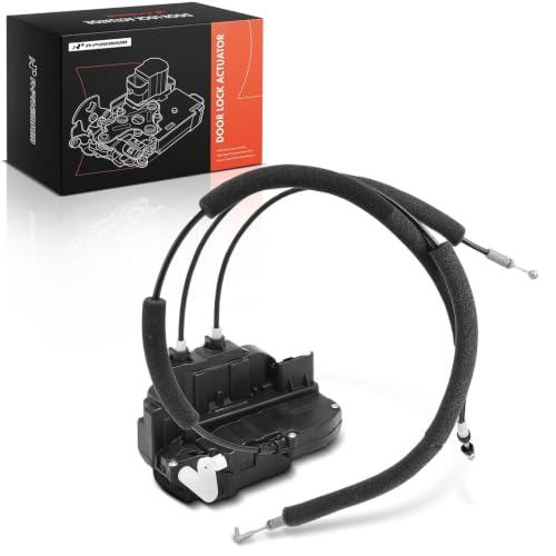 Image of A-Premium Front Right Passenger Side Door Lock Actuator | Compatible with Nissan Titan 2004 with Keyless Entry, Extended Cab Pickup