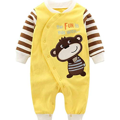 Baby Strampler Jungen Mädchen Schlafanzug Baumwolle Overalls Säugling...