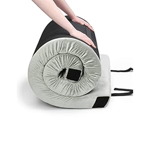 Willpo Foam Camping Mattress Portable Sleeping Pad Guest Floor Bed Lightweight Outdoor Tent Mattress with Waterproof Cover & Travel Bag