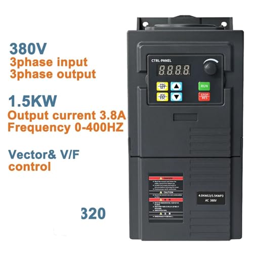 Convertisseur de fréquence triphasé 380V avec démarrage progressif moteur