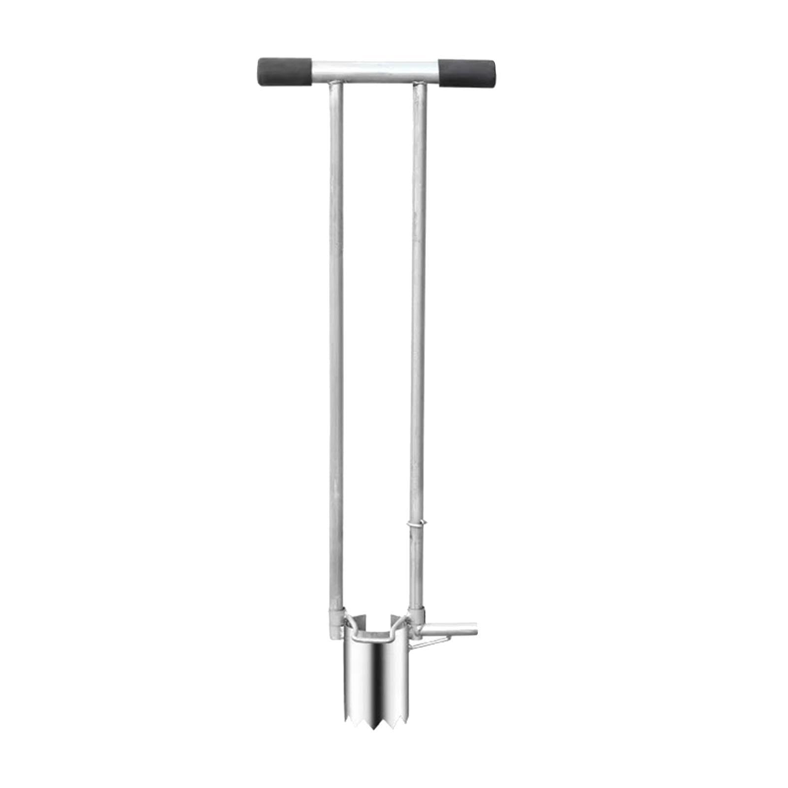 Soil Sample Probe Garden Practical Ergonomic Handle Multipurpose Hole Digger 8cm Diameter Stainless Steel|Home & Garden| Yard, Garden & Outdoor Living| Gardening Supplies| Plant Care, SOI-picture-20