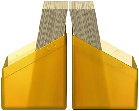 Ultimate Guard Boulder 80+ Classic, Deck Case for 80 Double-Sleeved TCG Cards, Amber, Secure & Durable Storage for Trading Card Games, Soft-Touch Finish - 3