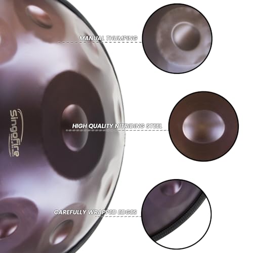 Singofire SDGP-12 Singofire" 12-Notes Handpan Drum thumb #3