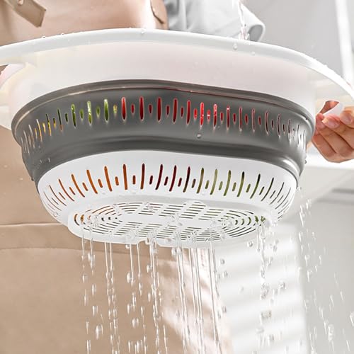 Passoire de cuisine extensible pour optimiser les placards encombrés