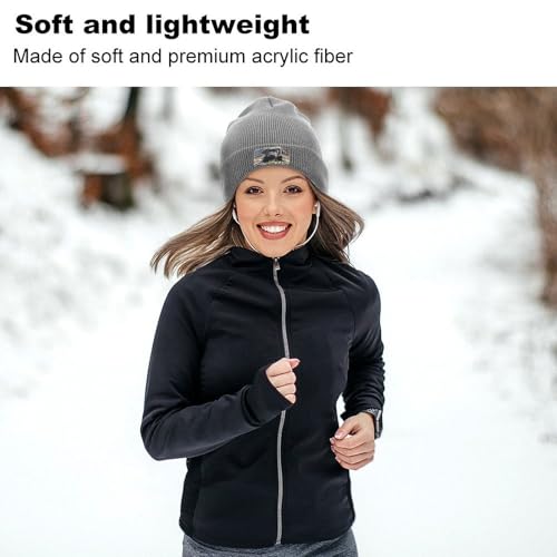 YUXBVKRS Labrador Puppy Beanie Mützen – Weiche Unisex Wintermütze & Manschetten Strickmütze Schädel Kappe für Damen & Herren, Charcoal-Labrador Puppy, Einheitsgröße