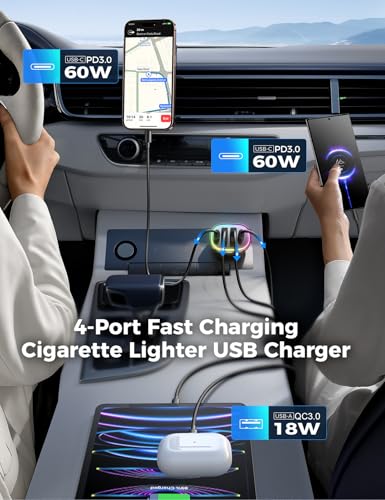 120W for iPhone 17 Pro Max Car Charger - image 3