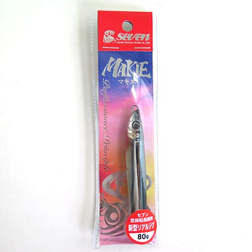 セブンスライド MAKIE JIG 100g #6 ピンクストライプ