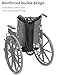 DAHE Oxygen Cylinder Bag for Wheelchairs Single Tank and Personal Items Carrier