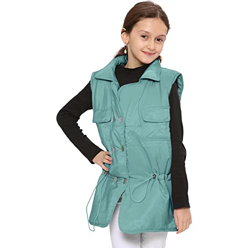 Gilet rembourré long manteau fille pour ne plus avoir froid en hiver