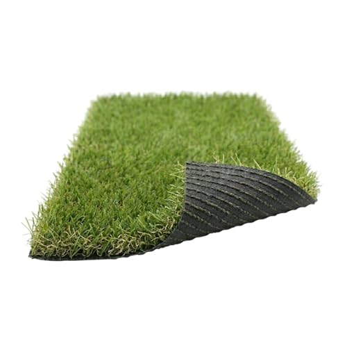 BONERVA Césped Artificial Zahara 30 mm 4 Colores, Protección UV,