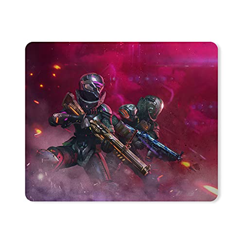 Image of Chiraiyaa Robot Fighter Designer Printed Premium Mouse pad with Anti-Skid Base and Smooth Gliding (9 in x 7.5 in)