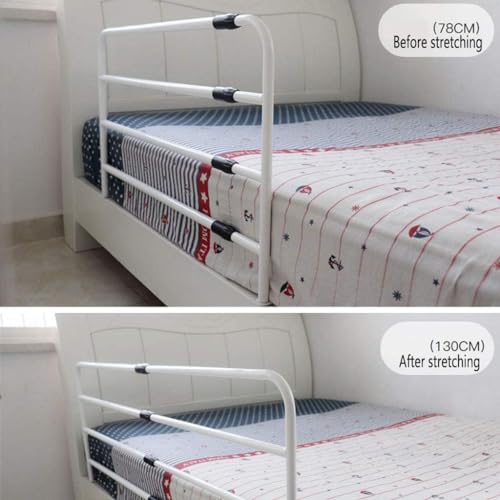 Barrière d'assistance de lit en acier robuste au design ergonomique