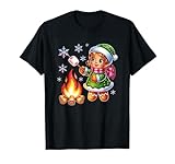 Gingerbread Winter Campfire Fun Cozy