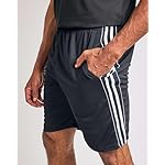 Real Essentials 5 Pack: Men's Mesh Athletic Basketball Shorts Quick Dry Activewear with Pockets - Image 5