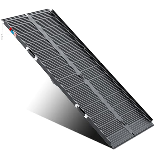 WHALEMOTOR Rampa portátil Negra para Silla