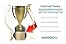 Custom Trophy Award Cup Engraved Plate with Personalized Engraving 7.5