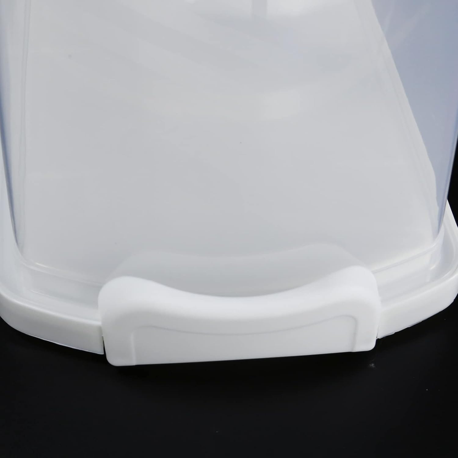 Bread Storage Container (3 Pack) With Handle, Plastic Box With Clear Airtight Lid for Homemade, Banana, Pumpkin Bread
