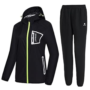 HOTSUIT Sauna Suit Women Durable Boxing Sweat Suits Gym Workout Exercise Sauna Jacket Pants