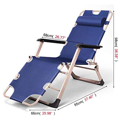 Chaises longues pliables transats compacts pour balcons étroits et petits jardins - 3