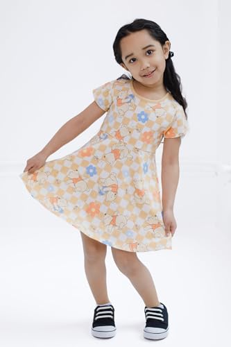Image of Disney Girls' Short Sleeve Skater Dress for Baby & Kids