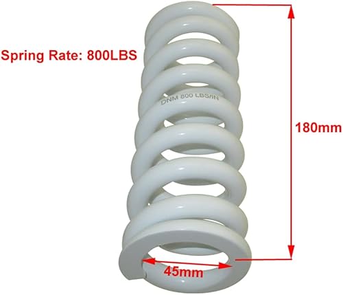 Miniatura 2 de TC-Motor Amortiguador trasero DNM MK-AR de 11.811 in 800lbs MTG-RC 12.205 in 12.795 in 12.992 in 14.173 in Spring 1000lbs para ATV Quad Moorcycle