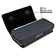 aubaddy Gürteltasche für Zwei Handys, Querformat, Nylon Double Decker Gürtelclip für iPhone 11 Pro Max/Xs Max/8 Plus, Samusng Note 8/9/10 Plus, Galaxy S9 Plus/S10 Plus mit Ultra dünnem Case