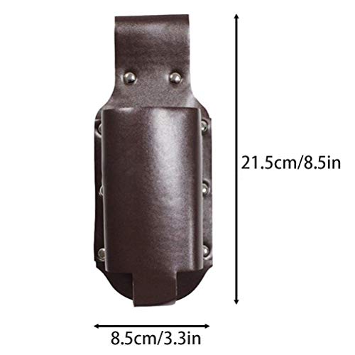 WSTERAO Klassieke bierholster Cowboy bierholster Lederen flessenhouder, bieraccessoires Draagbare flessenhouder… - Afbeelding 8
