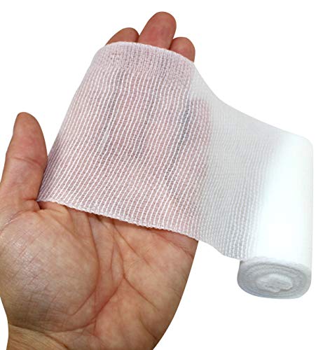 Nobafix Mullbinden 50 Stück Fixierbinden von Nobamed (6 cm x 4 m)