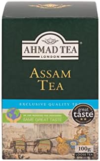 Ahmad Assam Black Loose Leaf Tea, 100g Packet