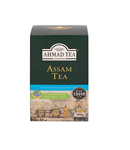 Ahmad Assam Black Loose Leaf Tea 100g Packet