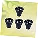 Yardwe 4pcs Golf Putter Suction Cup Retriever Pick-up for Putter Pick up Black Golf Suction Cups