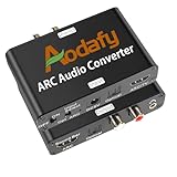 HDMI ARC Audio Extractor, DAC Audio Converter, HDMIARC/Optical in, ARC/Optical/RCA/3.5mm Jack Out, for TV and Sonos Sound bar