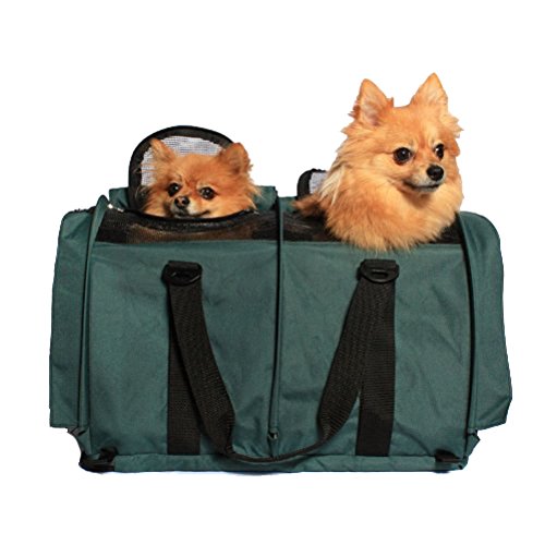 Sturdi Products Double Sided Divided Pet Carrier, X-Large, Evergreen - Image 4