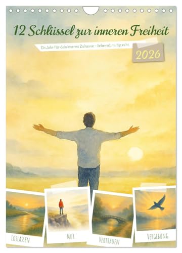 Ȃ鎩Rւ12̌ - Ȃ̓ȂƂ̂߂1N - [AECA{Bč(Ǌ|J_[ 2026 DIN A4 Portrait)ACALVENDO 12Ǌ|J_[B