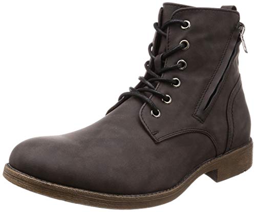 [ブラッチャーノ] 斜めジップブーツ BR-0647 ブラックヌバック 25.5 cm