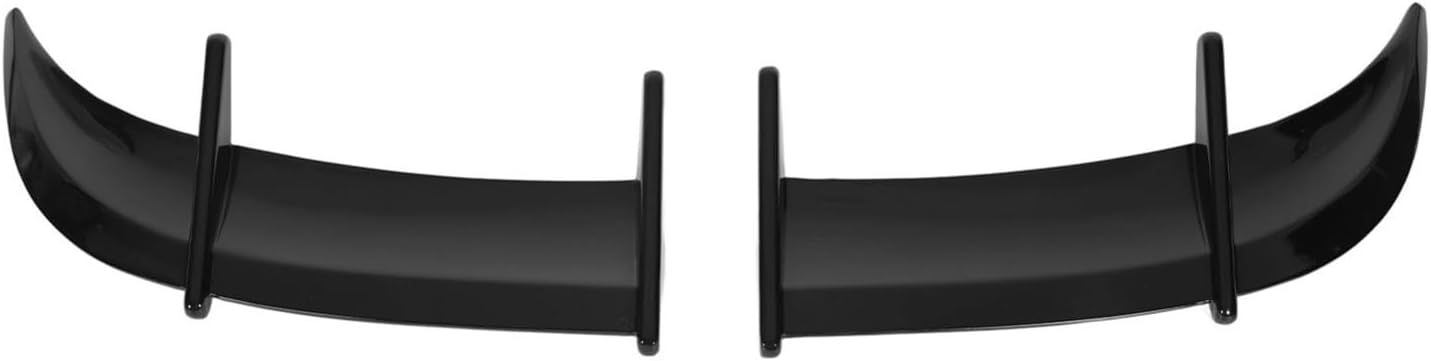 Car Rear Trunk Spoiler AK Style Wind Pressure Reduction Tail Lid Wing Compatible For VW Golf MK6(Glossy black)