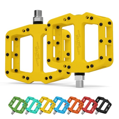 MZYRH MTB Fahrrad Pedale Nylon 3 Lager Composite 9/16 Mountainbike-Pedale...